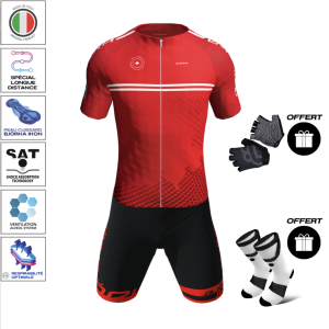 Pack Maillot Cuissard Ventura Swiss
