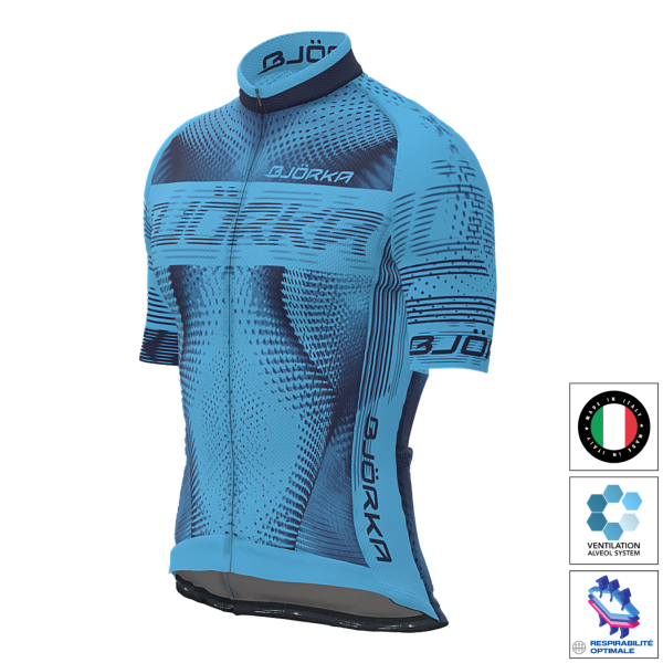Pack Maillot Cuissard Isoard Bleu Turquoise Marine - Image 5