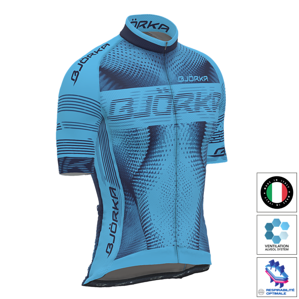 Pack Maillot Cuissard Isoard Bleu Turquoise Marine - Image 7