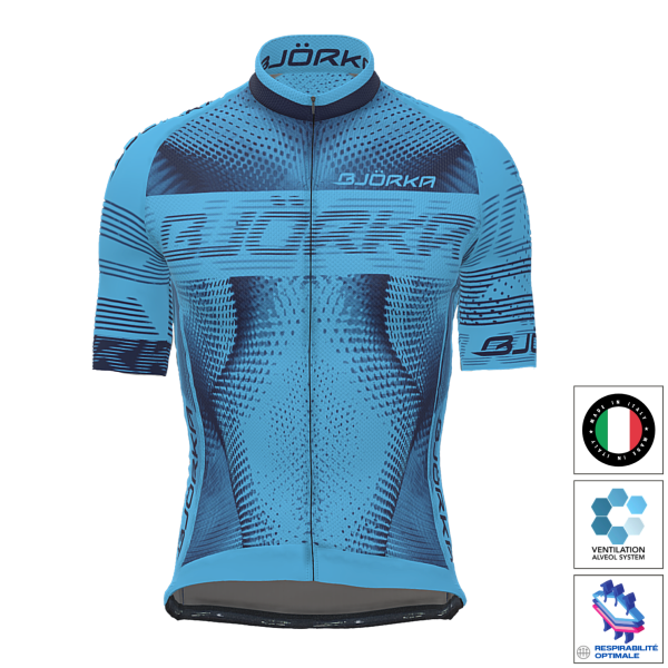 Pack Maillot Cuissard Isoard Bleu Turquoise Marine - Image 3