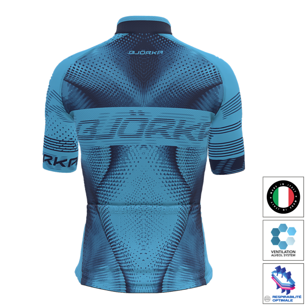 Pack Maillot Cuissard Isoard Bleu Turquoise Marine - Image 10
