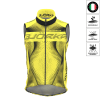 Gilet coupe-vent sans-manches ISOARD Jaune Fluo