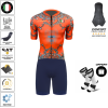 Pack Maillot Cuissard Vénitien Italia Orange