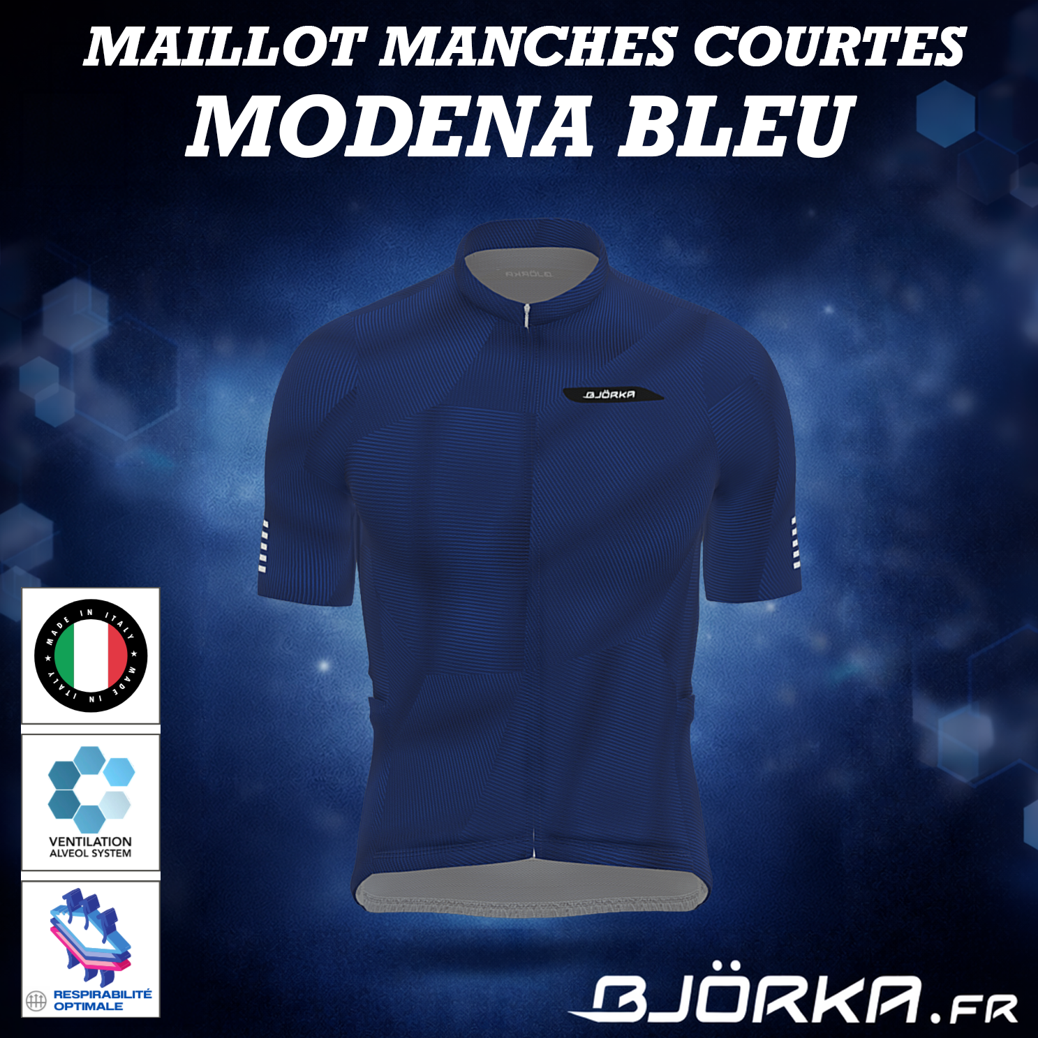 Maillot MODENA BLEU