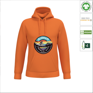 Vista alternativa di Sweat-shirt BJÖRKA Cycling Paradise Orange