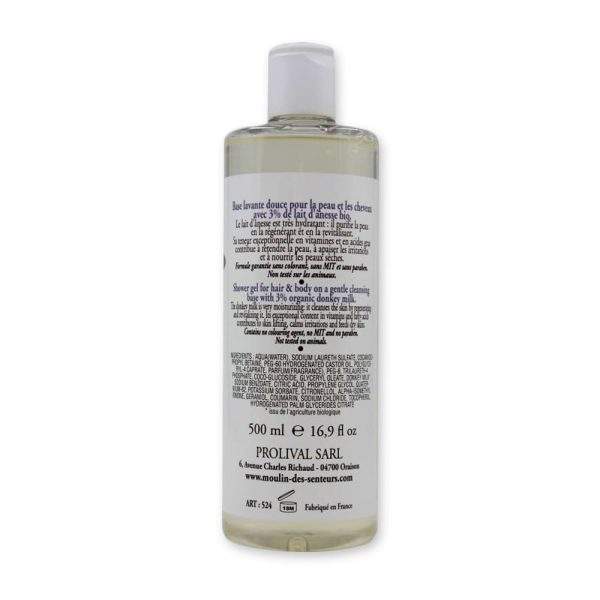 hygiene gel douceur lait anesse bio moulin des senteurs 500ml 2 1000 min hygiene gel douceur lait anesse bio moulin des senteurs 500ml 2 1000 min