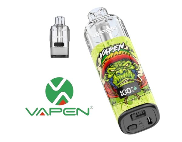 Puff 12000 Vapen Erta Pod Vide – Modèle Réutilisable à Cartouche Changeable