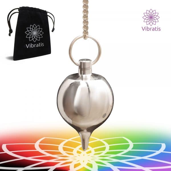 pendule goutte argent