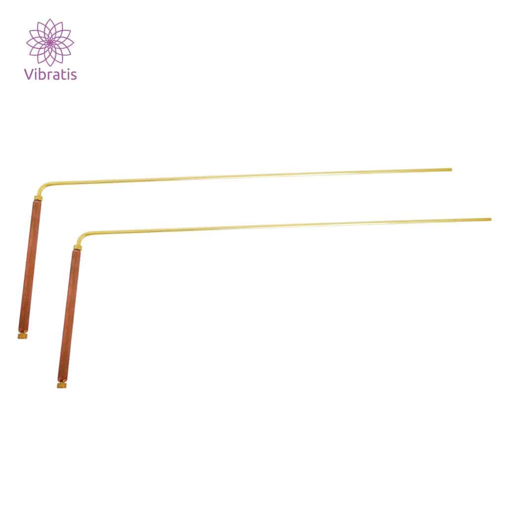 Baguette De Sourcier En Cuivre - Outil De Radiesthésie Portable Pour Localiser Eau Et Métaux