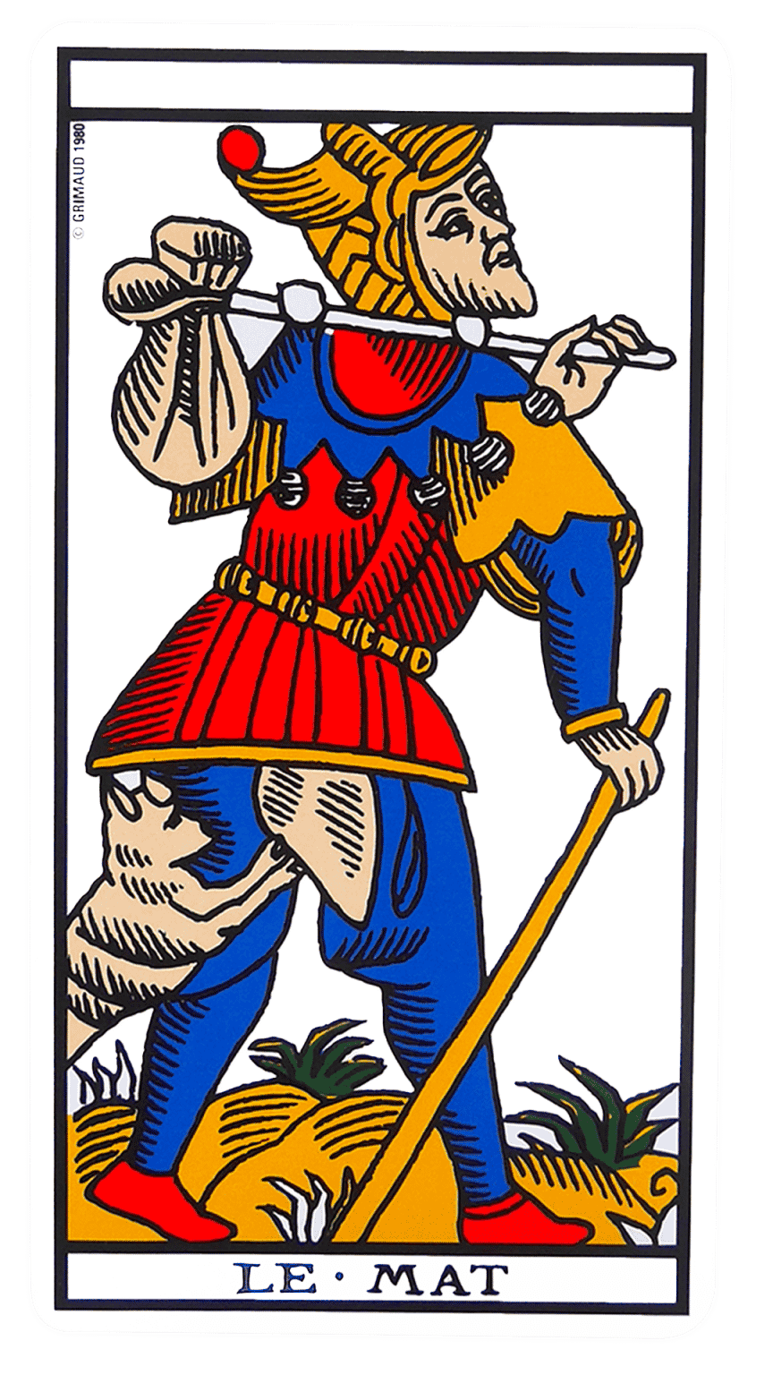 Le Mat dans le Tarot de Marseille Signification, Interprétation
