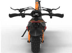 Trottinette électrique KUKIRIN G3 PRO 2x1400 w vue pliée arrière