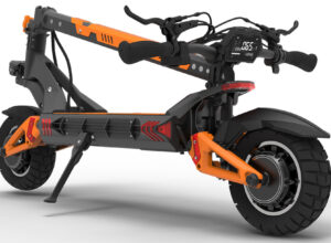 Trottinette électrique KUKIRIN G3 PRO 2x1400 w vue pliée arrière latérale droite