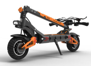 Trottinette électrique KUKIRIN G3 PRO 2x1400 w vue face pliée